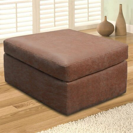 KD MOBILIARIO Urban Loft Ottomans, Tan KD2752958